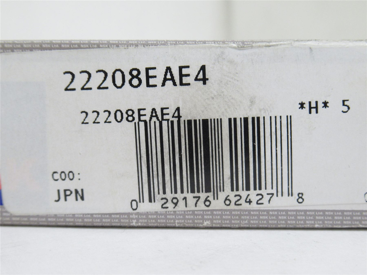 NSK 22208EAE4; Roller Bearing; 40mmID x 80mmOD x 23mm Wide