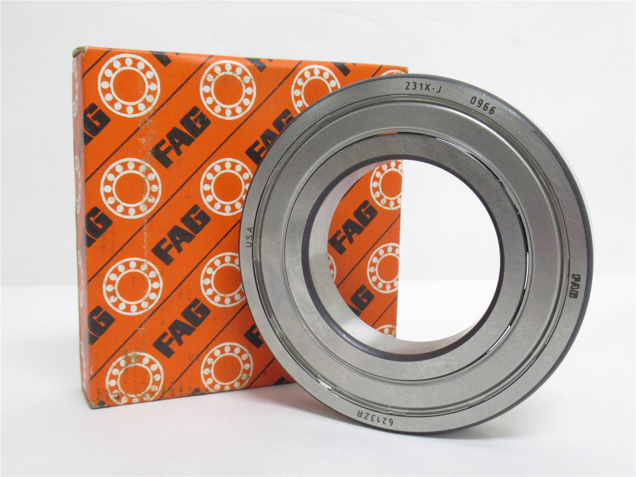 FAG 6213ZR; Ball Bearing; 65mmID x 120mmOD x 23mm Wide