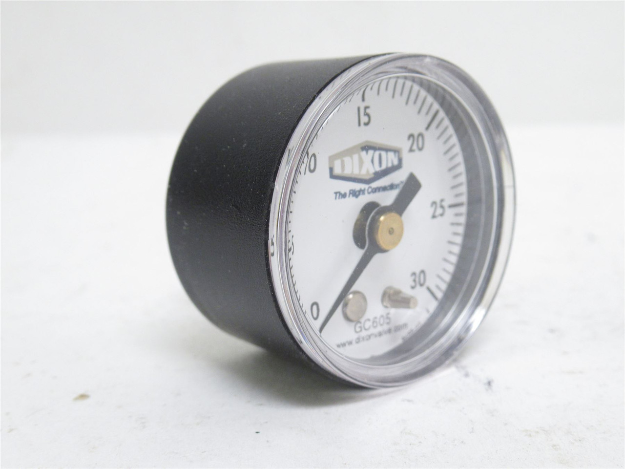 Dixon GC605; Pressure Gauge 0~30psi; 1/4 NPT; 1.5" Dial