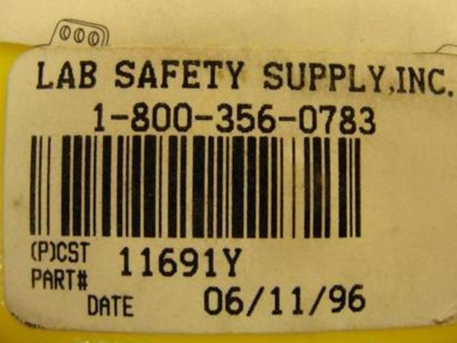 Lab Safety Supply 11691Y; Valve Lockout; 1-3/4" High
