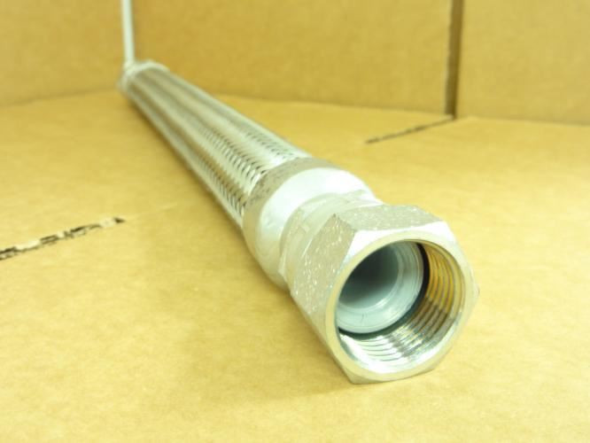 MFG- MDL-UNKN-190720; Braided Hose Coupling; 3/4"FNPT; 16-3/8"L