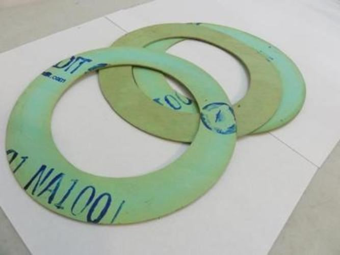 MFG- MDL-Unkn35670; LOT-3 Gaskets; 4-1/2"ID; 6-7/8" OD 1/16" Thick
