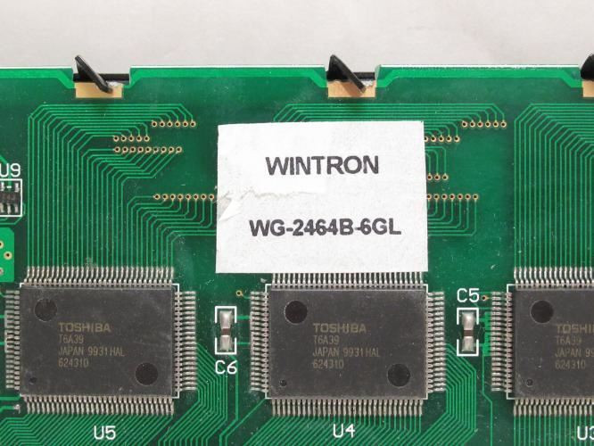 Toshiba WG-2464B-6GL; Wintron LCD Board