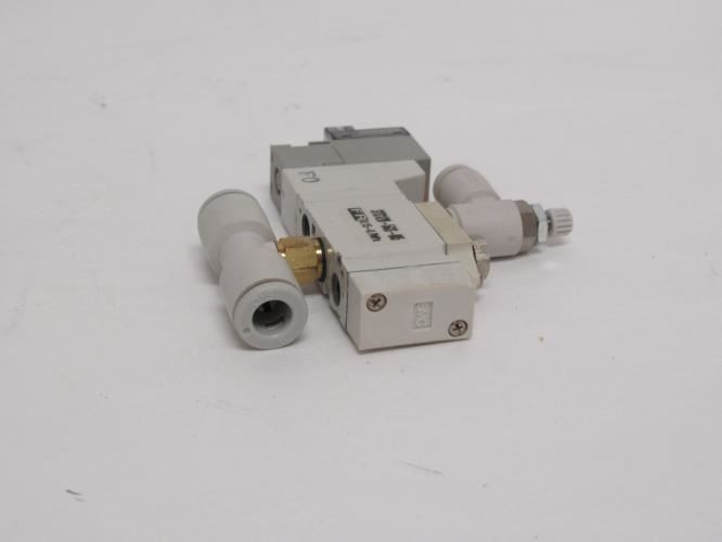 SMC SY3120-5GS-M5; Air Solenoid Valve; 0.15-0.7MPa; 24VDC