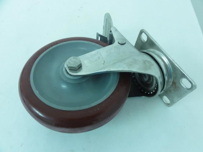 Colson 2-5-45_; Swivel Castor; Wheel: 5" OD x 1.25" Width