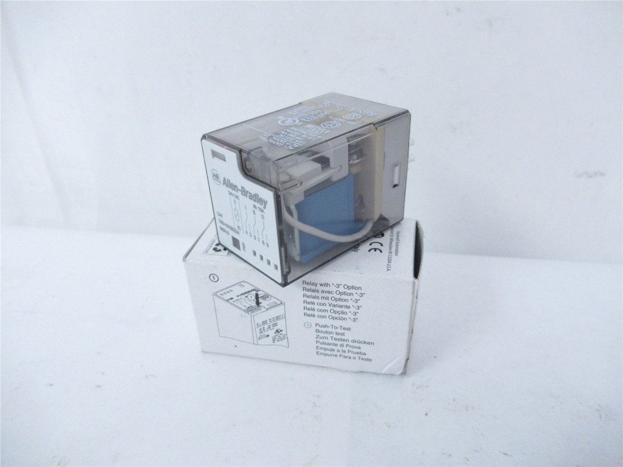 Allen-Bradley 700-HA33Z24; Relay 10A  3PDT Coil 24Vdc