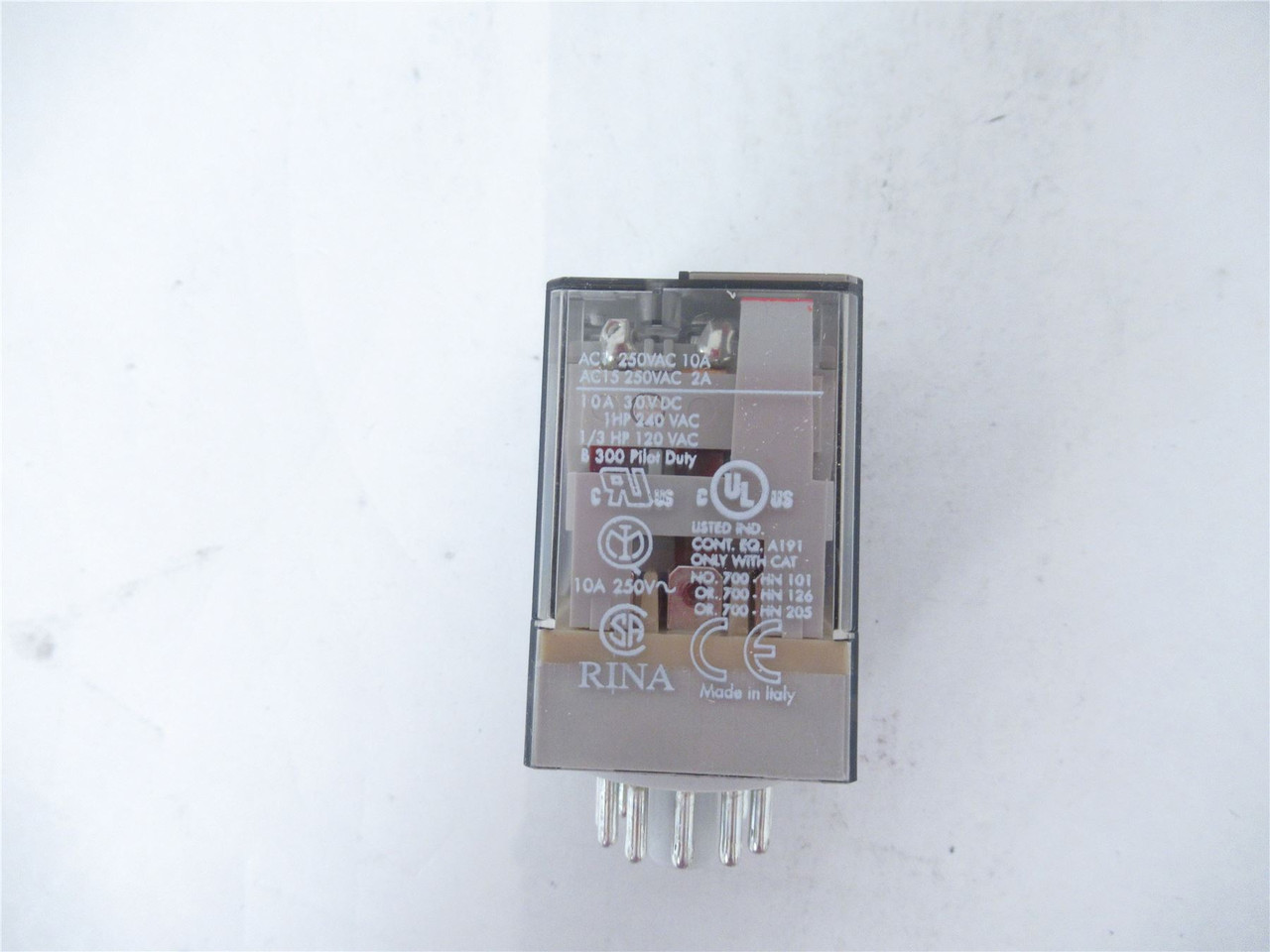 Allen-Bradley 700-HA33Z24; Relay 10A  3PDT Coil 24Vdc