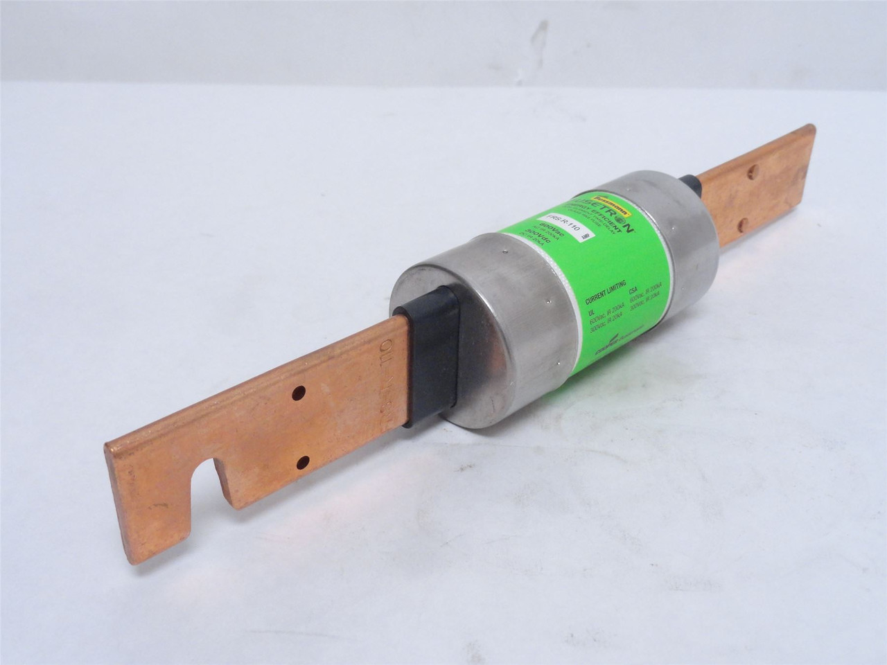 Bussmann FRS-R-110; Dual Element Time Delay Fuse 110A; 600VAC