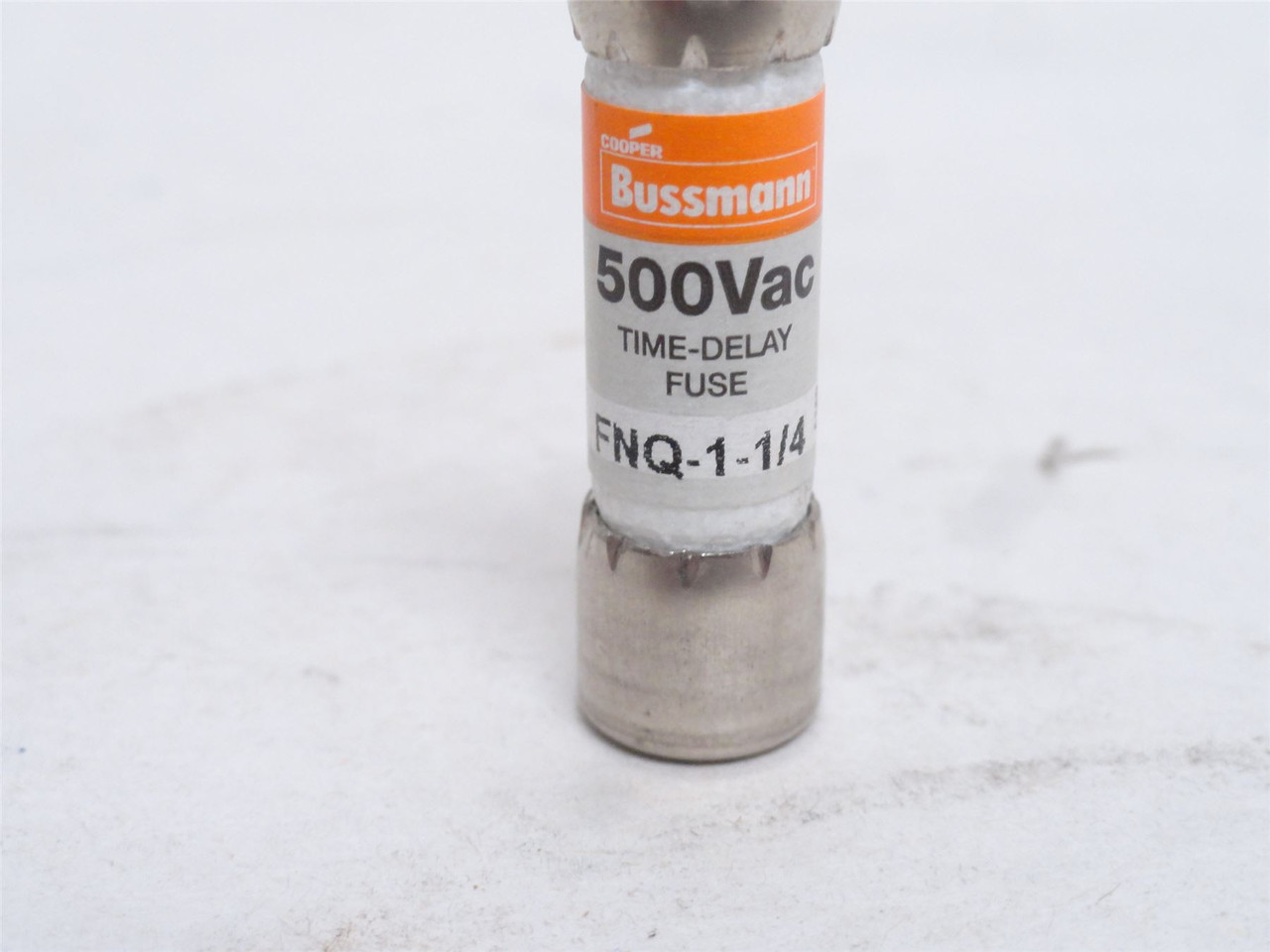 Bussmann FNQ-1-1/4; Time Delay Fuse 1-1/4" Amps; 500VAC
