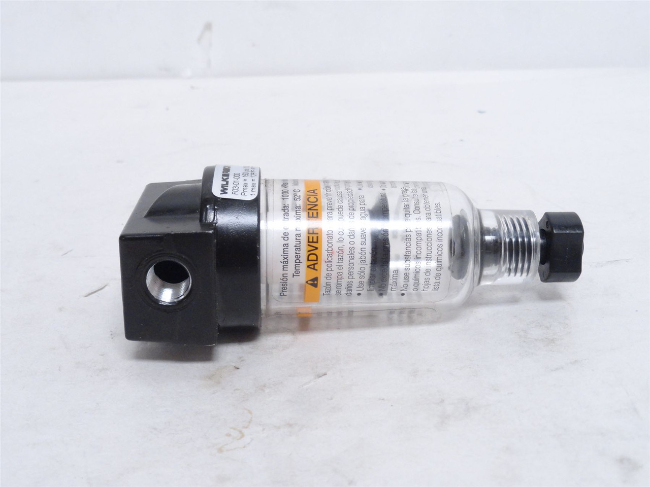 Wilkerson F03-01-000; Particulate Filter; 1/8NPT; 150PSI