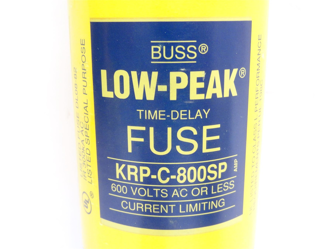 Bussmann KRP-C-800SP; Time Delay Fuse; 800A; 600VAC/300VDC