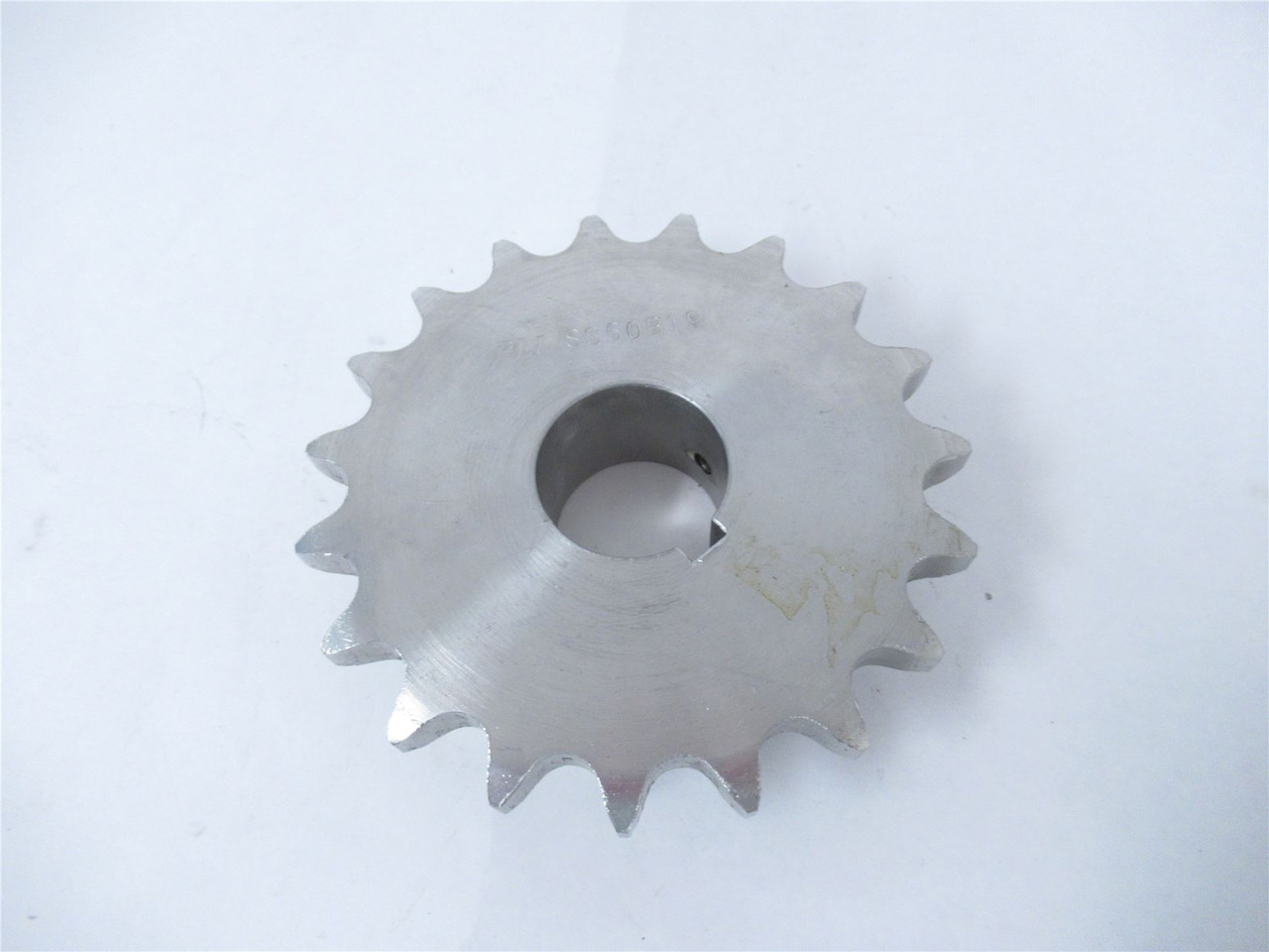 PLI SS60B19; SS Sprocket #60Chain 19T 1.375"ID