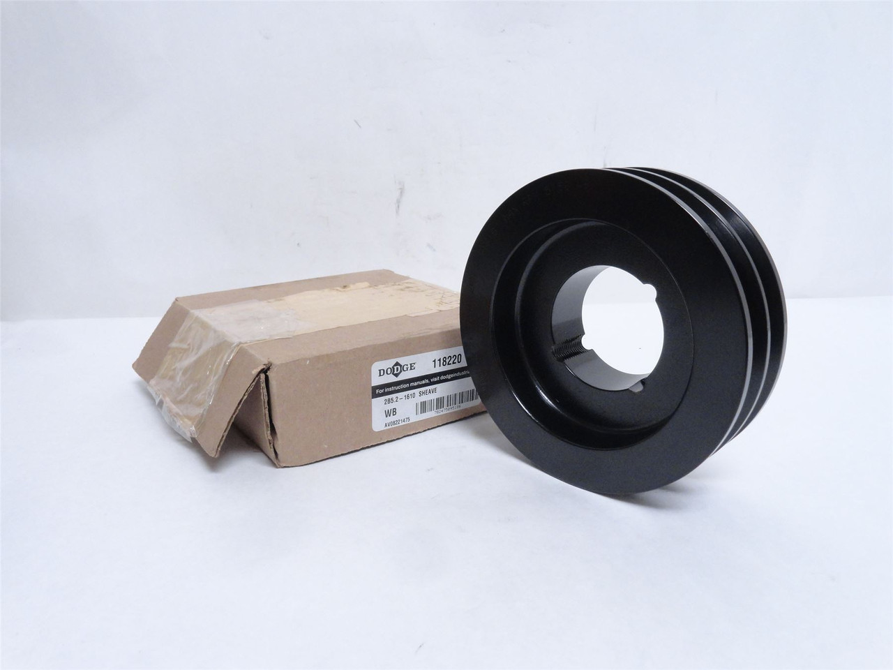 Dodge 2B5.2-1610; Bushed V-Belt Pulley 118220; 2-Gr Belt A; B