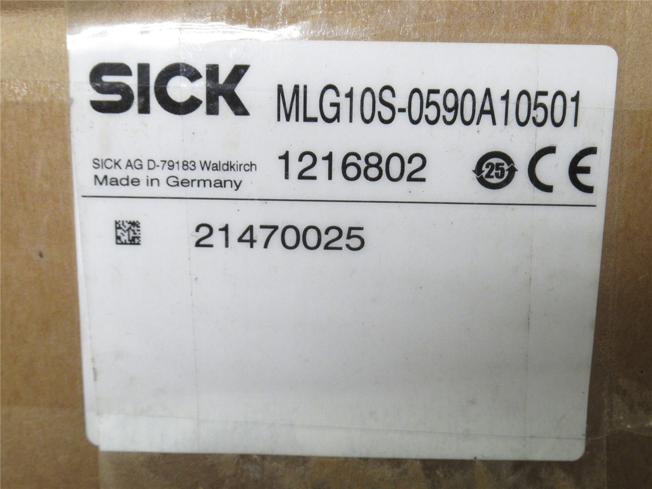 SICK MLG10S-0590A10501; Measuring Automation Light Grids; 24V