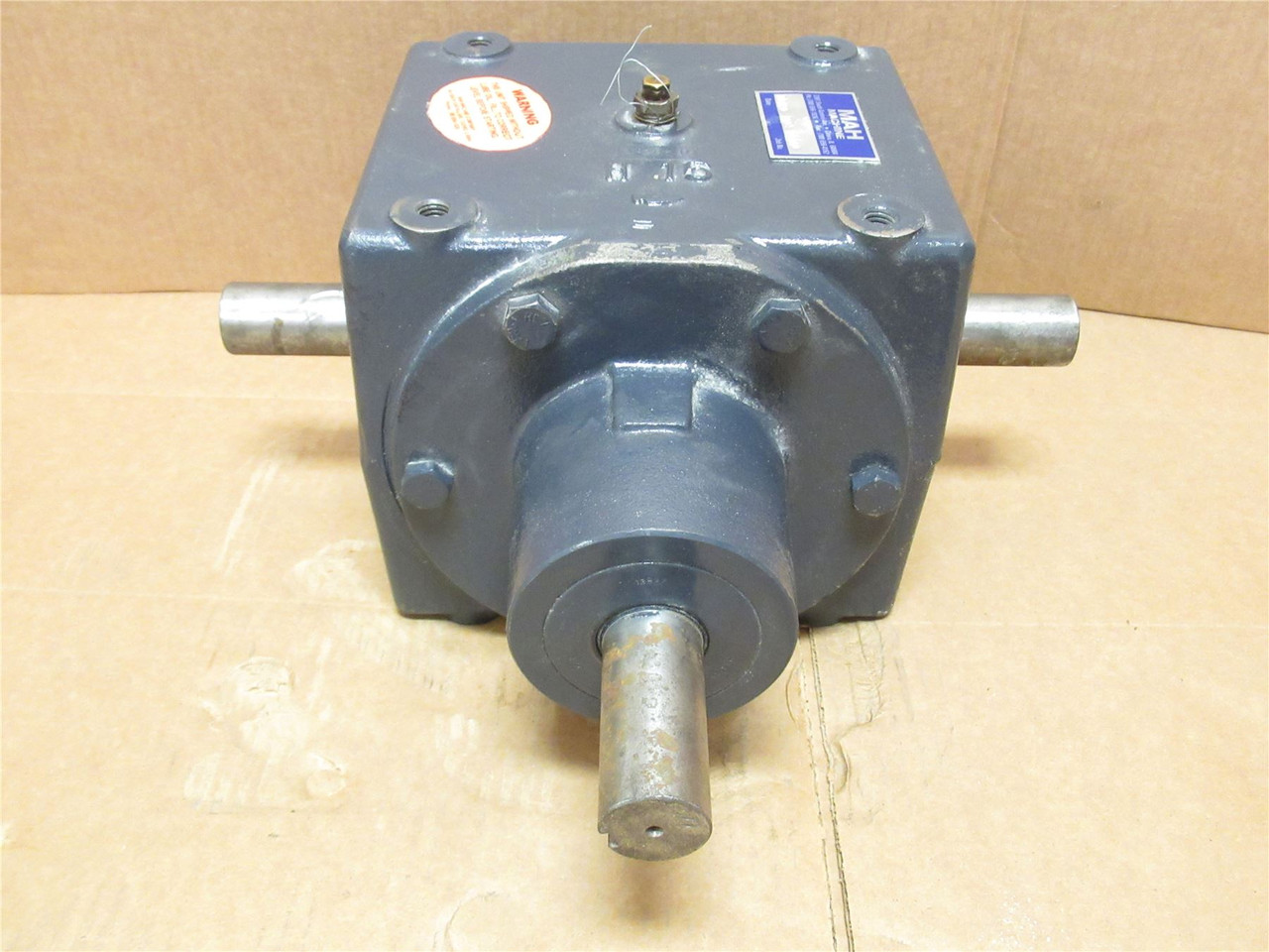 MAH Machine 15HB1-LR10; Speed Reducer; 1:1 Ratio; L&R Output