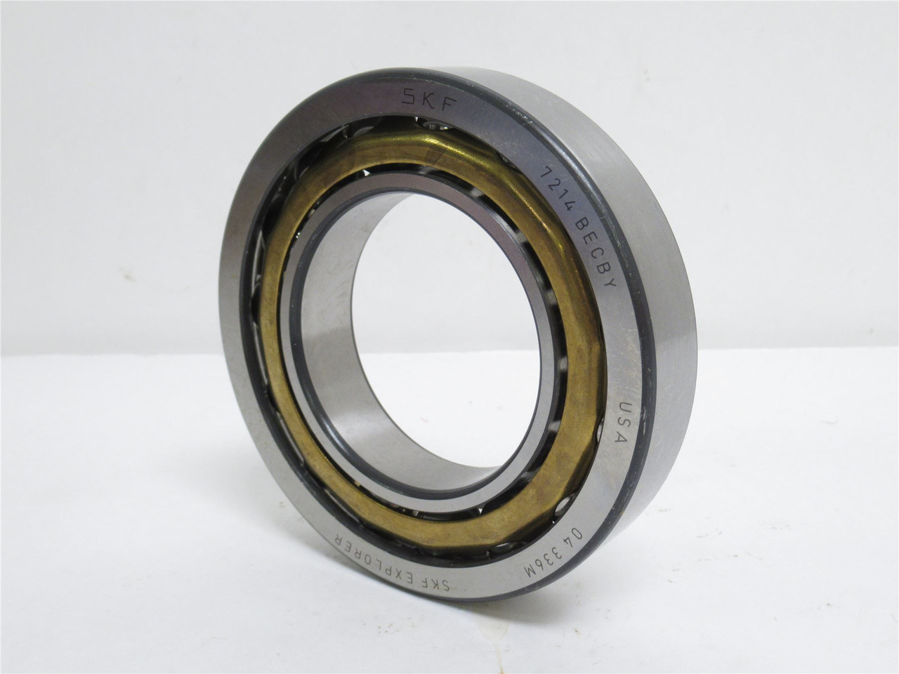 SKF 7214-BECBY; Angular Contact Bearing; 70mmID x 125mmOD