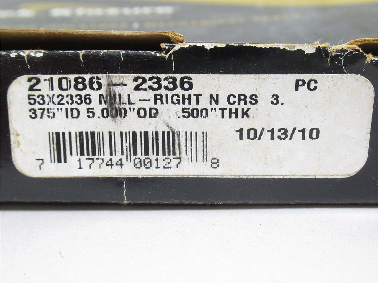 Garlock Klozure 53X2336; Oil Seal; 3-3/8" x 5"OD x 1/2" Wide