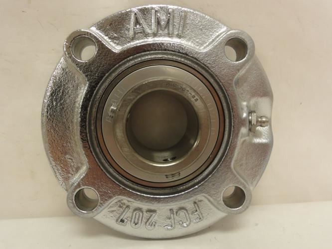 AMI MUCFCF207-22NP; Flange Bearing; 1-3/8"ID; 4-Bolt