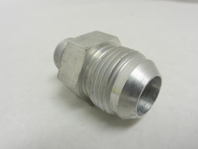 Parker 12-8 F5OX; Straight Adaptor 3/4 JIC to 1/2 Boss