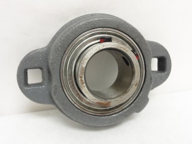 Peer UCFT206 -19; 2-Bolt Flange Bearing; 1-3/16"ID Set Screw