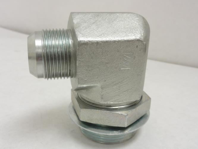 Brennan 6801-16-24-NWO-FG; Hyd. Elbow 90Deg 1 JIC x 1-1/2 Boss