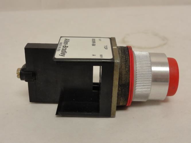 Allen-Bradley 800MR-B6; Pushbutton Switch Operator; Red