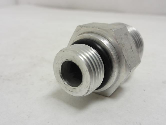 Parker 12-8 F5OX; Hdraulic Adaptor 3/4 JIC to 1/2 Boss