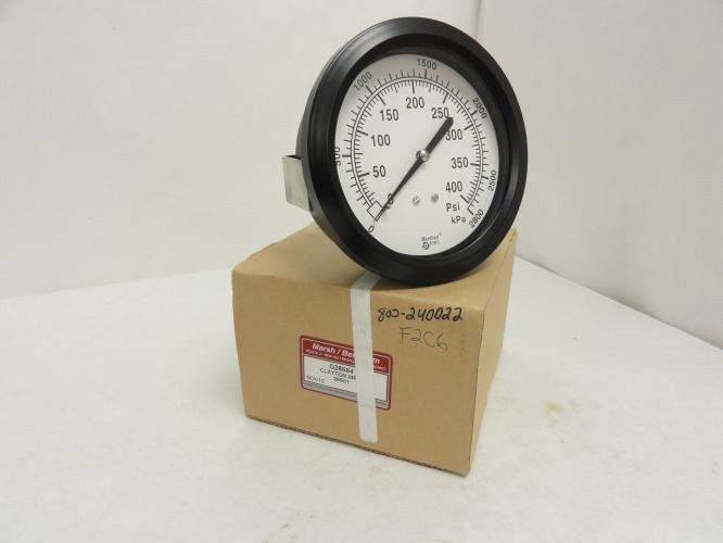 Marshall G28684; Dry Pressure Gauge; 0-400PSI; 1/4" NPT