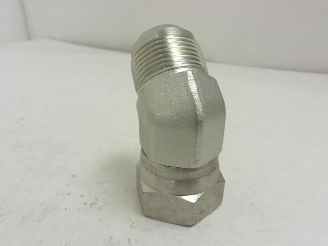 Parker 16 V6X; Hydraulic Swivel Elbow 45Deg 1 JIC x 1 JIC