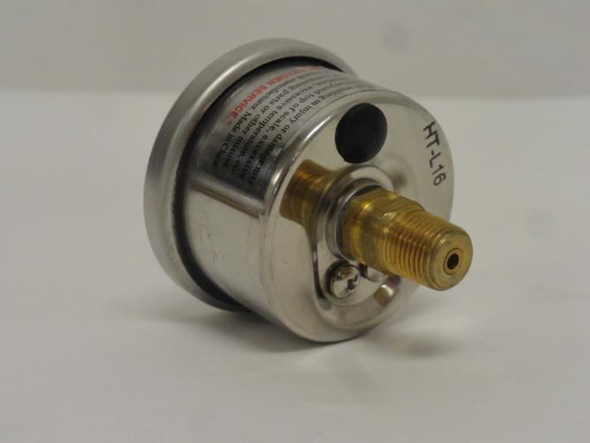 PIC 202L-158F; Pressure Gauge 1.5" Dia; 0-160bar; 1/8NPT