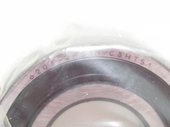 SKF 6206-2RSNRJEM; Ball Bearing 30mmID x 62mmOD x 16mm Wide