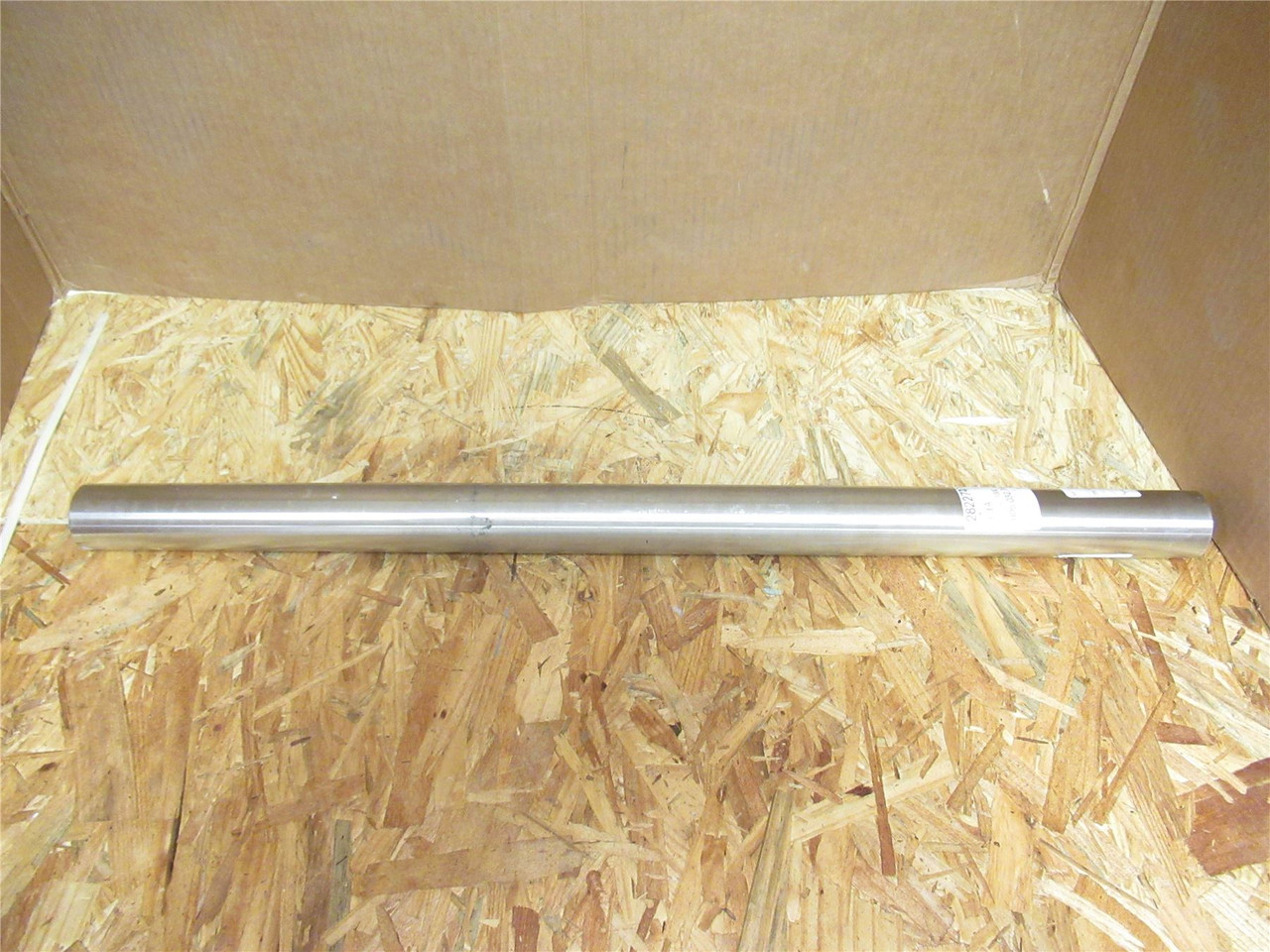 Marel 28227419; Crowned Idler Roller; SS; 30" Long