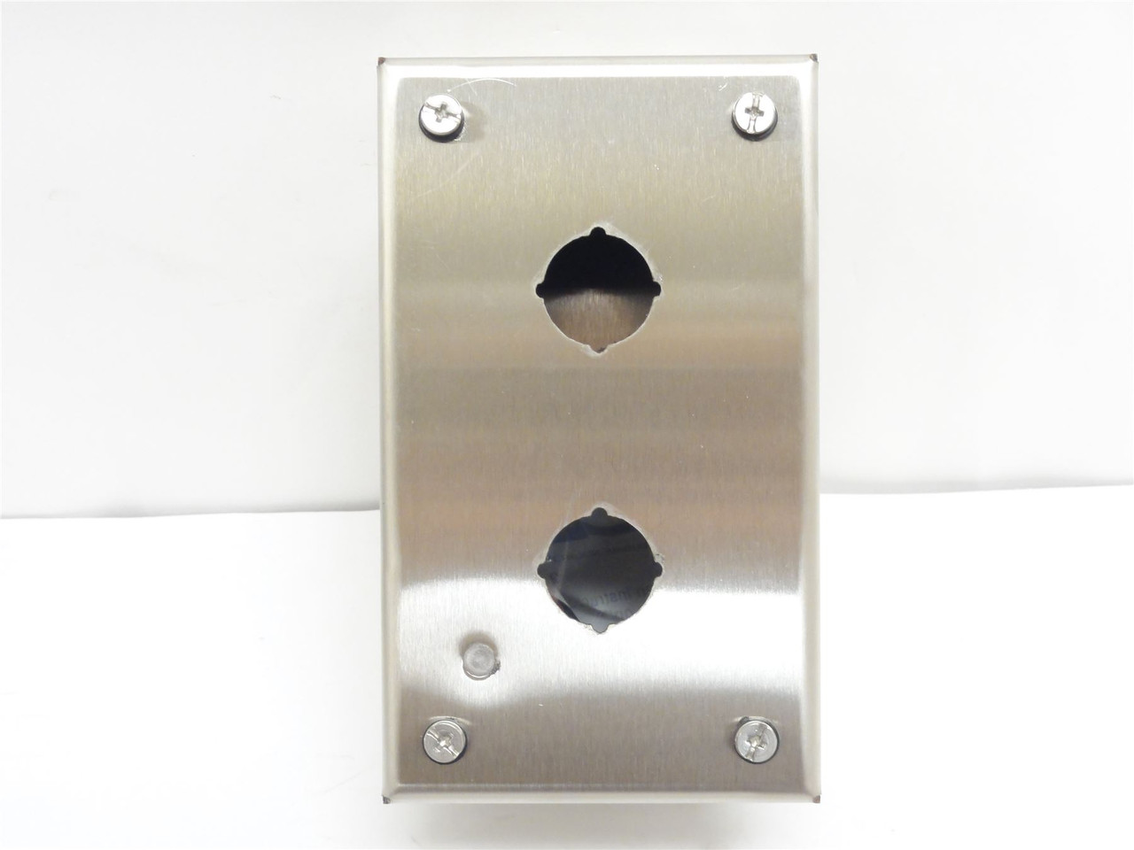 Saginaw  SCE-2PBSSI; Pushbutton Enclosure; SS; 6" x 4" x 3"