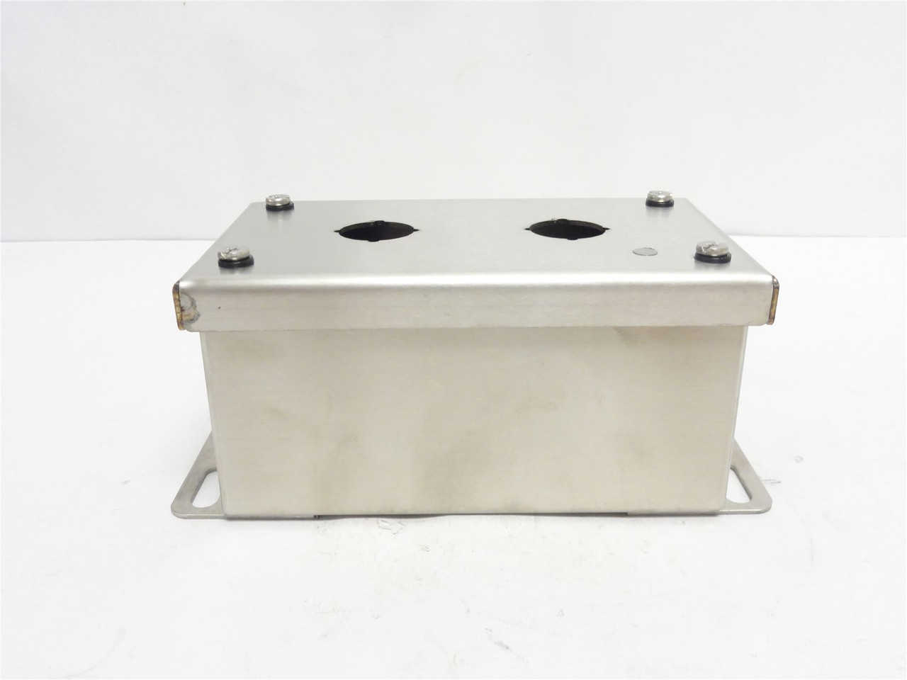Saginaw  SCE-2PBSSI; Pushbutton Enclosure; SS; 6" x 4" x 3"