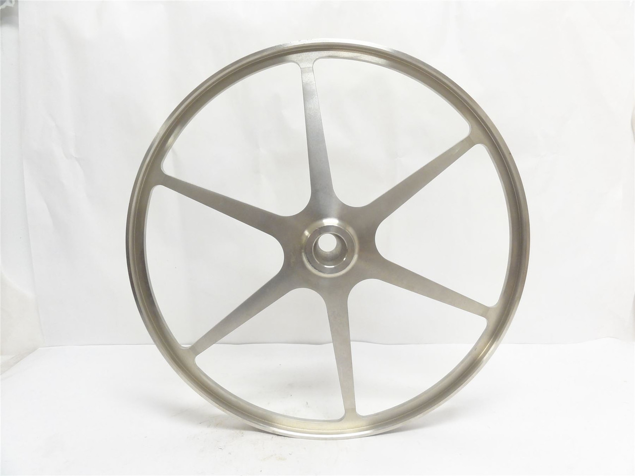 Hollymatic 6805165; Defender Saw Upper Wheel; SS; 16"OD