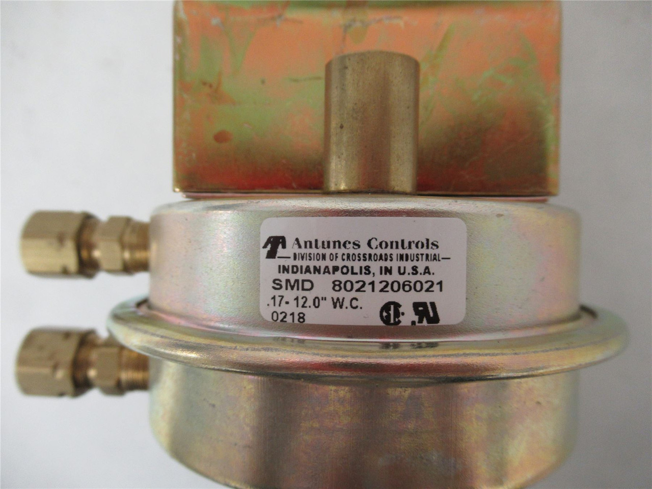 Antunes 8021206021;  Air Pressure Switch0.17"-12.0"WC