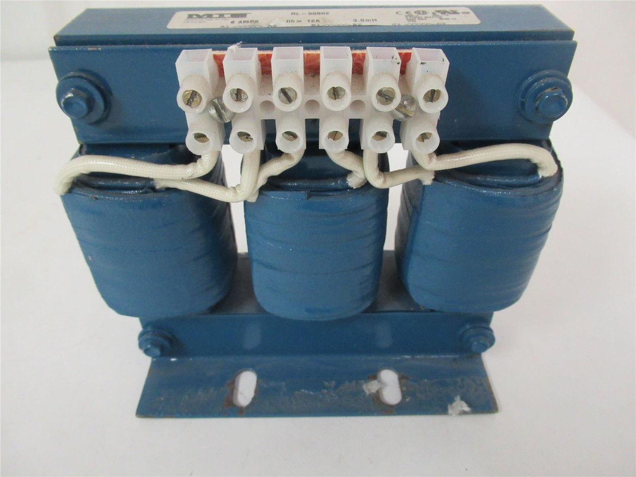 MTE RL-00802; Load Reactor 3mH 208 to 690VAC 8A