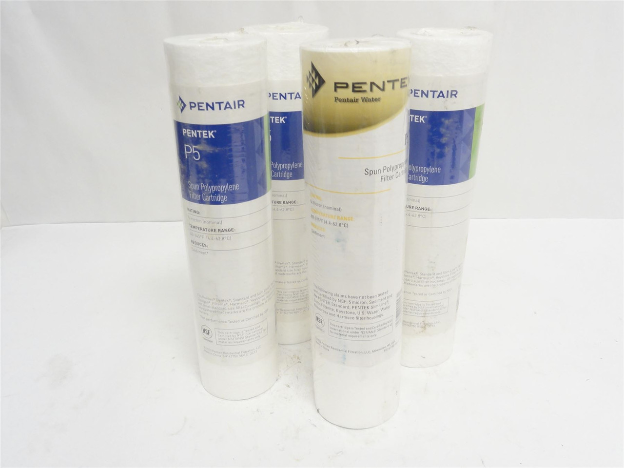 Pentak P5; Lot-4; Sediment Water Filters; 9-3/4" x 2-3/8"