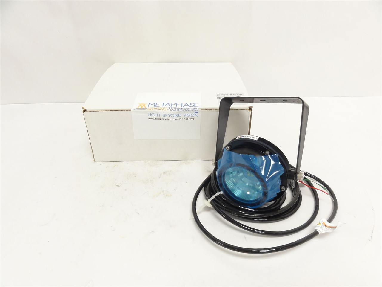 Metaphase FR-FD205-W-24-HM2; Washdown LED Spotlight; 24VDC