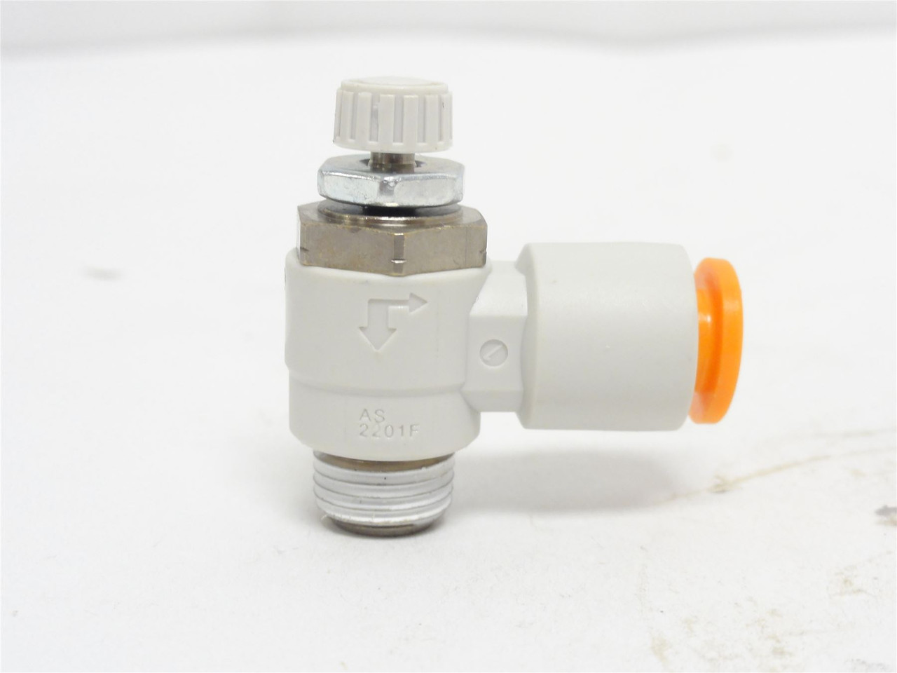 SMC AS2201FS-N01-07S; Speed Control Valve; 1/4" PTC x 1/8NPT