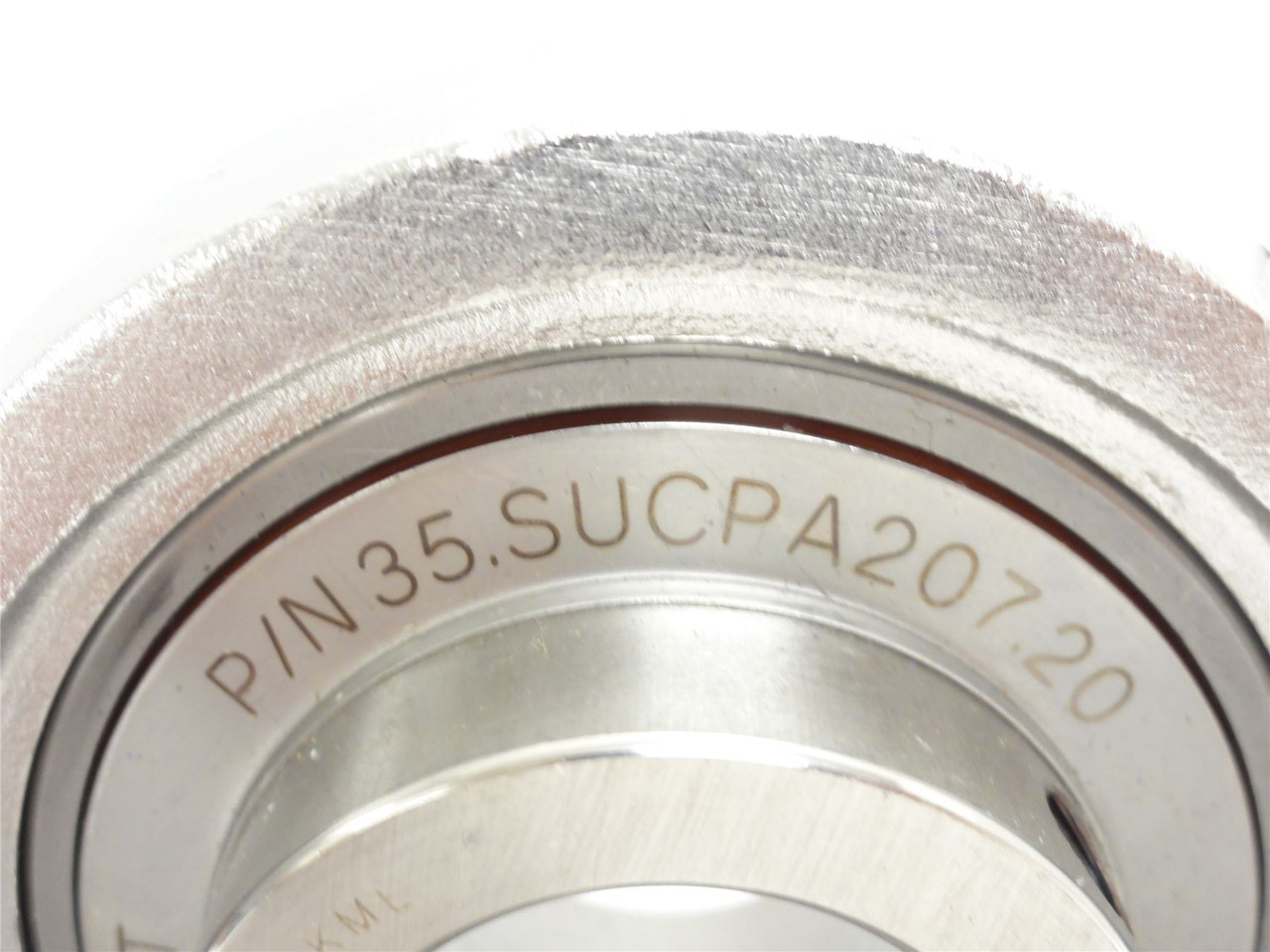 KML SUCPA207-20; SS Tapped Base PB Bearing 1-1/4"ID