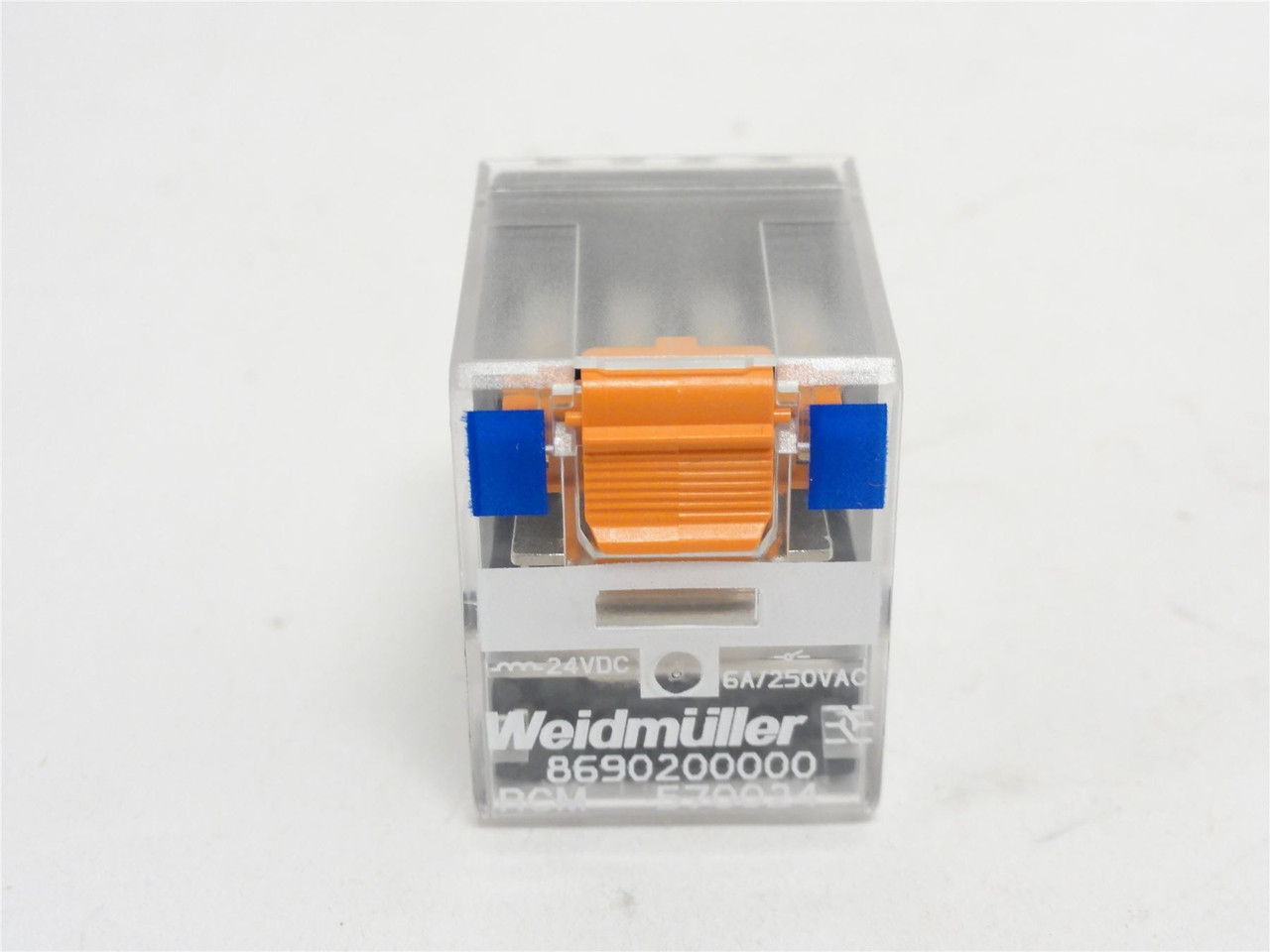 Weidmuller 8690200000; Relay; GP; 6A; 240VAC; 14-Pin Base