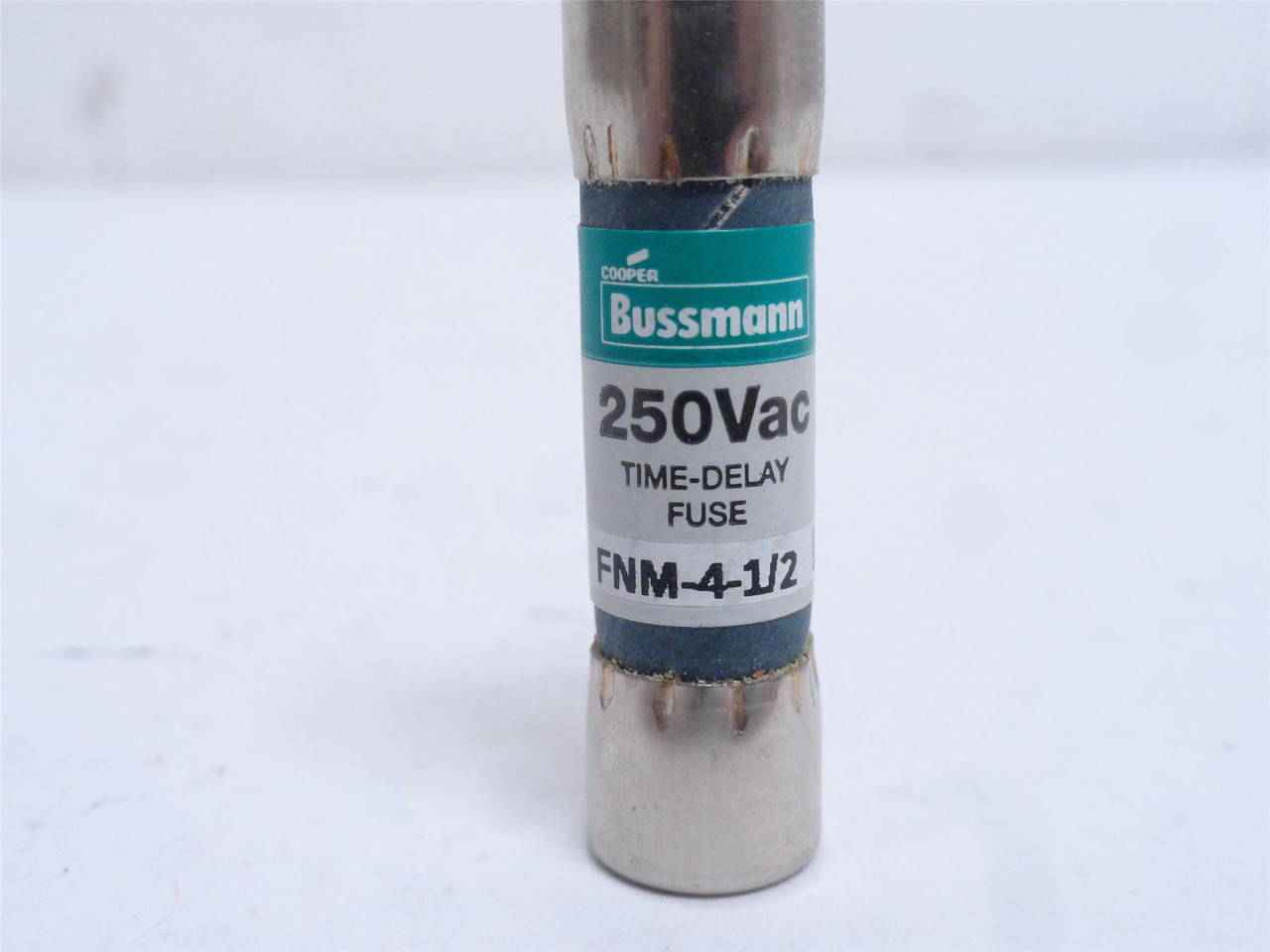 Bussmann FNM-4-1/2; Time-Delay Fuse; 4-1/2A; 250VAC