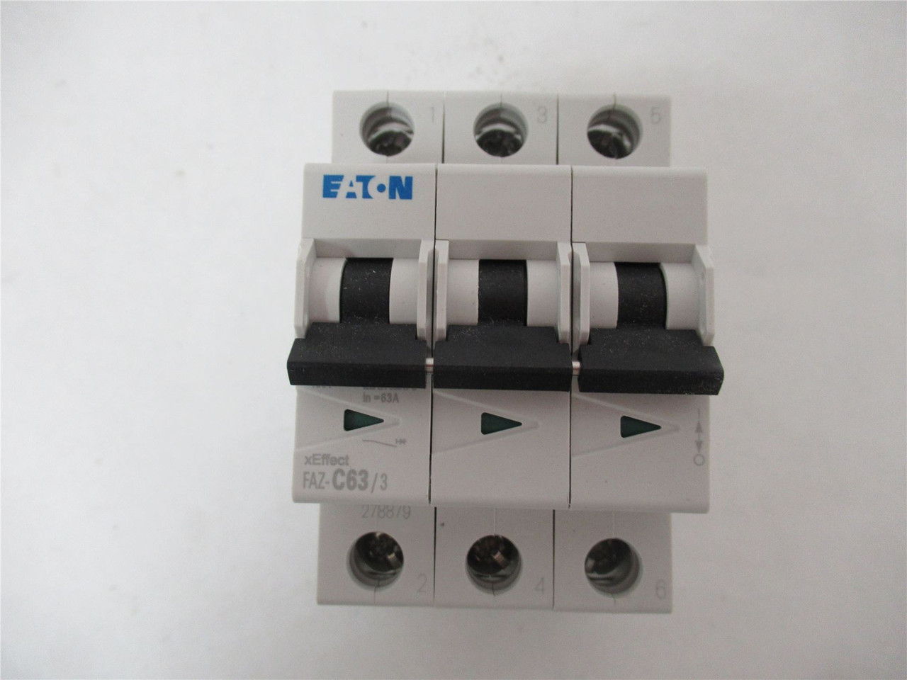 Eaton FAZ-C63/3; Circuit Breaker 63A 3 Pole 277/480VAC 96VDC