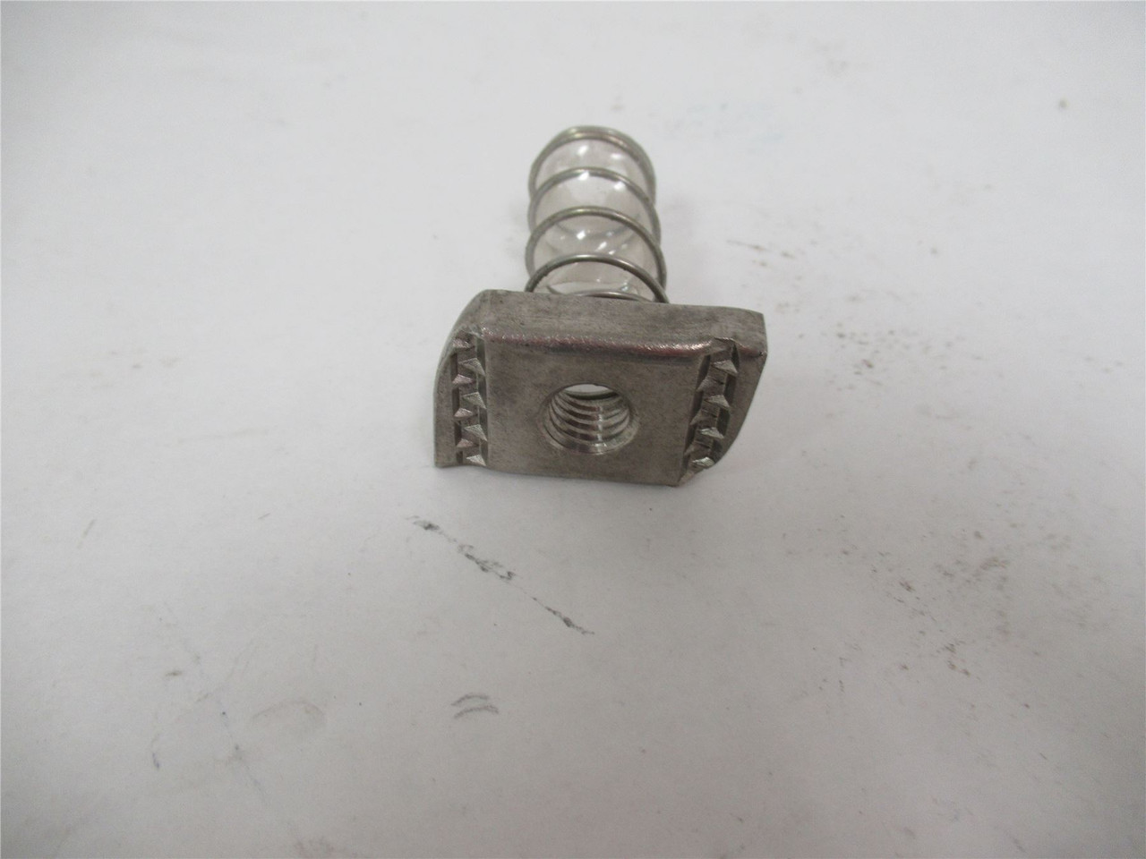 MFG Ukn-249939; Lot-5 Channel Nut w/Spring SS 3/8" StainlessSteel