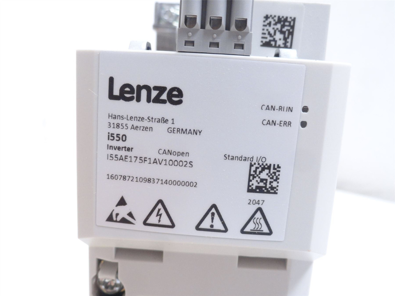 Lenze I55AE175F1AV10002S; AC Drive 1HP 400/480VAC In