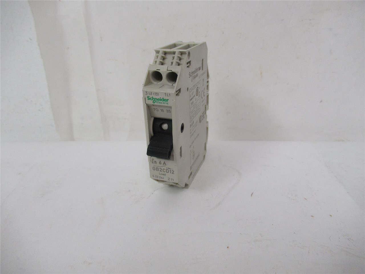 Schneider GB2CD12; Circuit Breaker 6A 1P+N