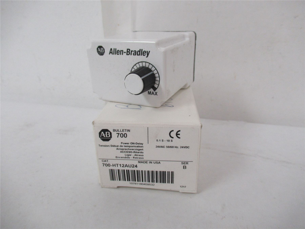 Allen-Bradley 700-HT12AU24; Timing Relay  10 A 24 V AC/DC