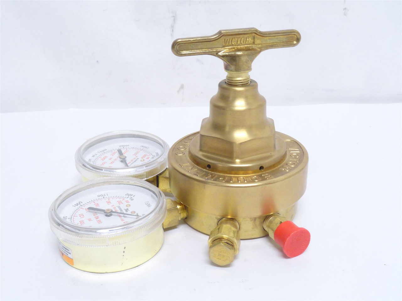 Victor 0781-0527; SR450D Oxygen HC Regulator; D Range; 125PSI