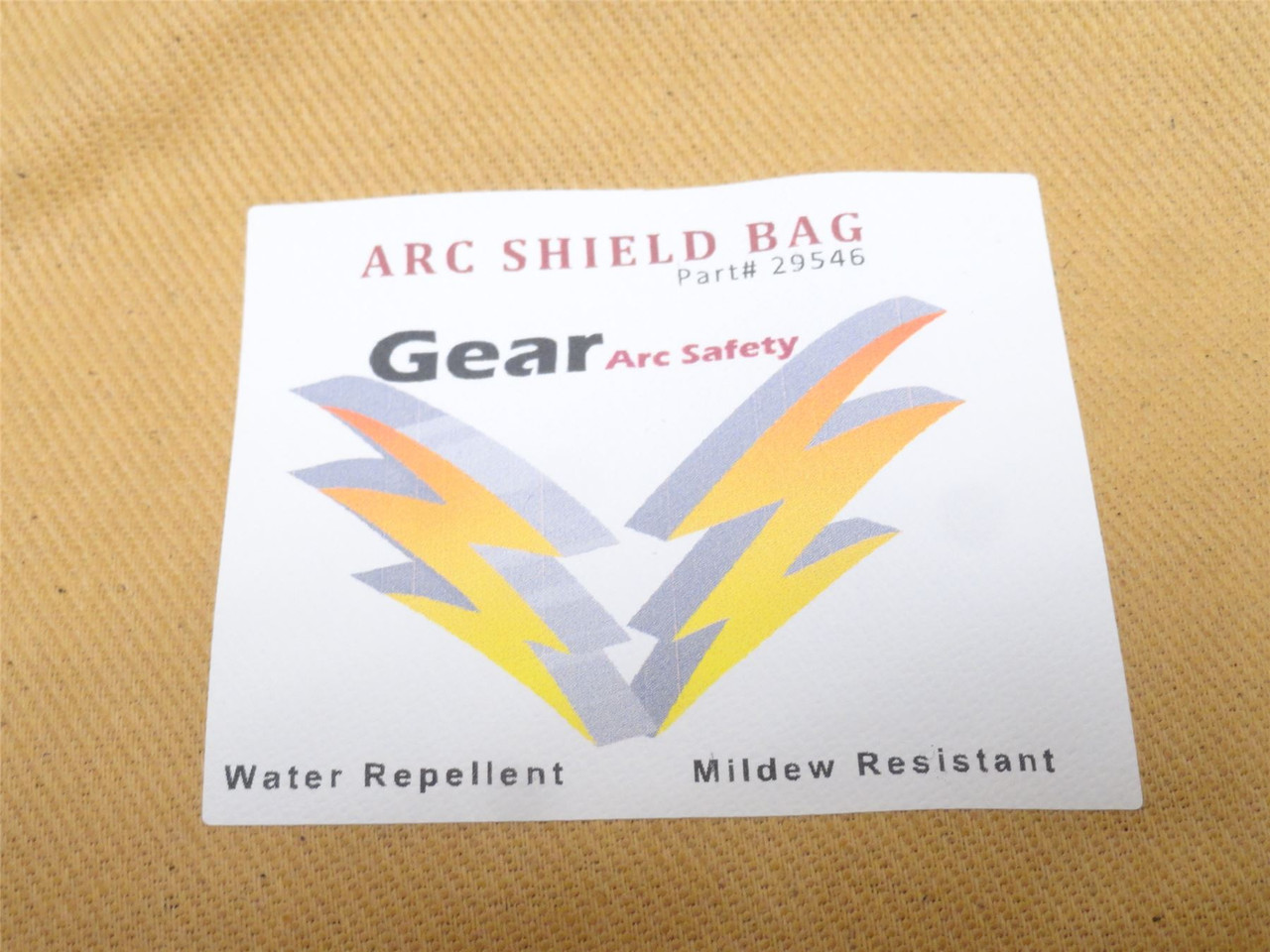 Gear Arc Safety 29546; Arc Shield and Hard Hat Storage Bag